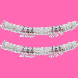 AamNa Enterprises Silver-Plated Anklet image 5