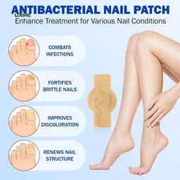 lorshel Fungal Nail Patches - fast toenail correction patch, fungal toenail patch, Nail Sanding Pad image 5