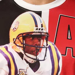 AUXAMIS Men Graphic Printed Round Neck T-shirt image 2