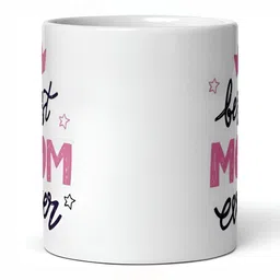 Mr UVD White & Pink Typography Printed Ceramic Glossy Mug image 4