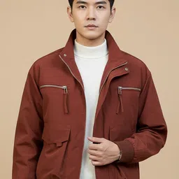 Mast & Harbour Men Bomber Jacket image 2