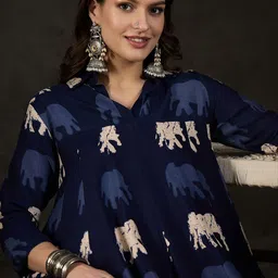 InWeave Floral Print A-Line Maxi Dress image 3