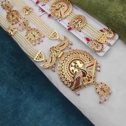 Rhosyn Alloy Brass American Diamond Tanmaniya Mangalsutra-picture-26