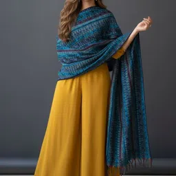 PYRO SPIRIT Women Floral Printed Acrylic Shawl-picture-48