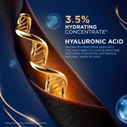 livon Hyaluron Shampoo for Women & Men |Hydrates Dry & Dull Hair |2x Soft & Shiny Hair image 3