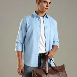 Tommy Hilfiger Spread Collar Opaque Shirt-image-11