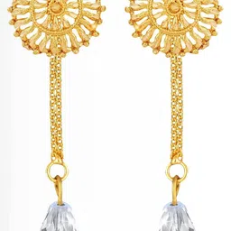 VIVASTRI Women Gold-Plated Alloy Earrings-picture-10