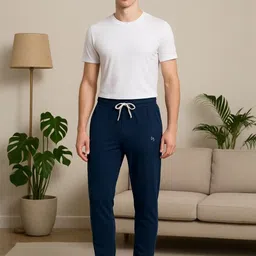 LEE BONEE Men Antimicrobial Mid-Rise Regular Fit Track Pants image 2