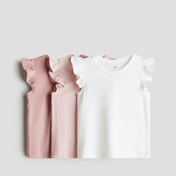 H&M 3-Pack Flutter-Sleeved Tops-picture-35
