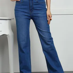 MONTREZ Women High-Rise Wide Leg Jeans-picture-17