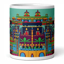 Mr UVD White Ceramic Cup image 2