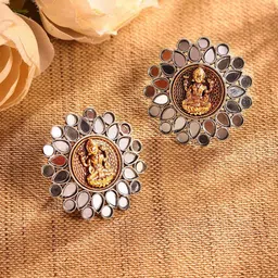 Priyaasi Contemporary Studs Earrings-image-30