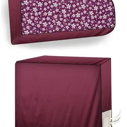 The Furnishing Tree Split AC Cover Set of Indoor and Outdoor Unit Used for 2 Ton Bluestar YLU Flora-picture-30