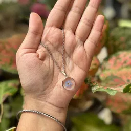 Dainty Little Shop Circular Pendants with Chains image 5