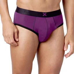 FRENCHIE Men Pack Of 5 Mid Rise Ultrasoft Briefs FR-MI-BF-HYPE-1X5-PO3-CRGRY-S image 2