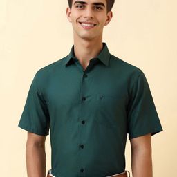Allen Solly Textured Cotton Slim Fit Formal Shirt-picture-13