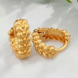 SHREE KRISHNA SHOPPING Gold-Plated Brass Earrings-picture-19