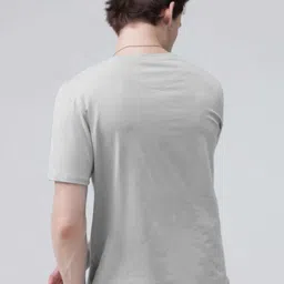 Enciger Men Printed Applique T-shirt image 4
