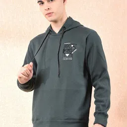 COBB Men Printed Hooded Sweatshirt image 2