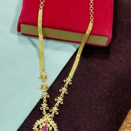 Princy Enterprise Gold-Plated Brass Necklace-image-38