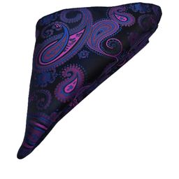VOICI Men Purple Printed Pocket Squares-picture-8