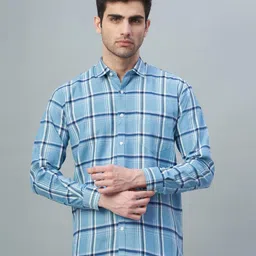 Swoke Unisex Comfort Tartan Checks Checked Casual Shirt-image-86