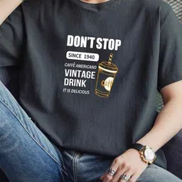 StyleCast x Revolte Men Graphic Printed Round Neck Regular Fit T-shirt-picture-17