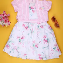 V-Mart Floral Print Fit & Flare Dress-image-20