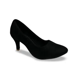 Shoesphere Women Pointed Toe Kitten Pumps image 3