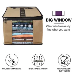 prettykrafts Beige 9 Pieces Printed Multi-Utility Organisers image 2