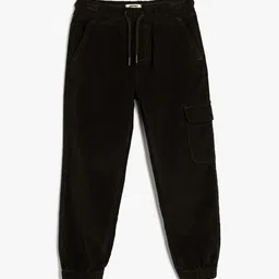 Koton Girls Mid-Rise Joggers Trousers-picture-32