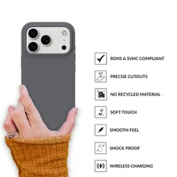 SPRIG iPhone 17 Pro Liquid Silicone Back Cover image 2