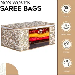 AMAK INC Beige Fabric Multi-Utility Wardrobe Organisers image 2