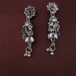 Piu Jewels Rhodium Plated & Beaded Jewellery Set image 2