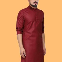 ANUJ FASHION Men Blended A-Line Kurtas-picture-40