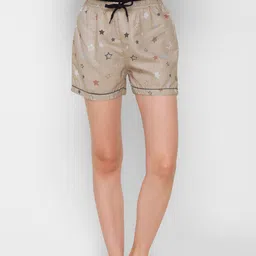 FashionRack Women Pack of 2 Printed Mid-Rise Lounge Shorts image 5