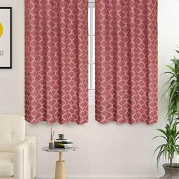 Saral Home Mauve Set of 2 Room Darkening Window Curtain-picture-16