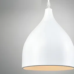KINIS Modern and Unique Style White Aluminium Quirky Ceiling Lamp image 3