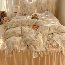JC HOME Unisex Pink Bedding Set-picture-43