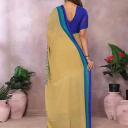 Moda Rapido Floral Printed Poly Georgette Saree image 2