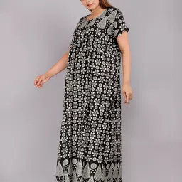 PR PINK ROYAL Printed Maxi Nightdress-picture-27