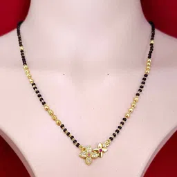 COLOUR OUR DREAMS Gold-Plated Brass Mangalsutra image 5