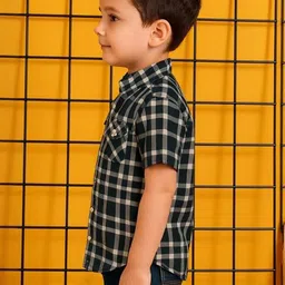 Killer Boys Classic Tartan Checks Checked Casual Shirt image 5