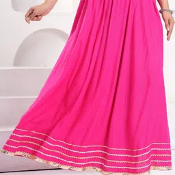 Maquien Maxi Flared Skirts image 2