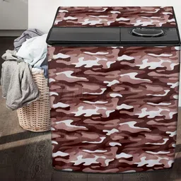 The Furnishing Tree Multi-Coloured Printed Washing Machine Cover image 5