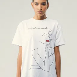 SOTBELLA Women Printed T-shirt-image-22