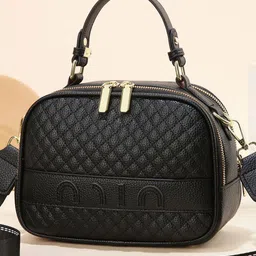 StyleCast Textured Shopper Handheld Bag With Quilted Details-image-9