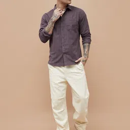 Bossini Men Slim Fit Striped Casual Shirt image 2