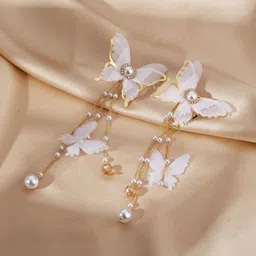 Estailo fashion Animal Shaped Drop Earrings image 3