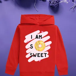NUSYL Girls Printed Hooded Sweatshirt-image-69